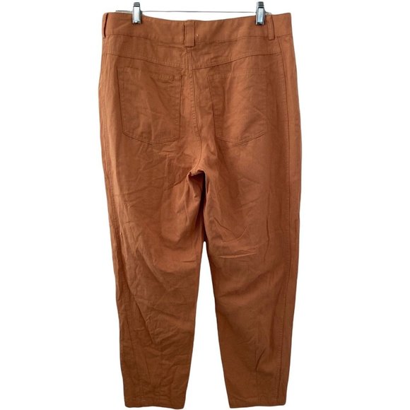 Elodie Pants Womens Size Large Clay Light Orange - Picture 10 of 10